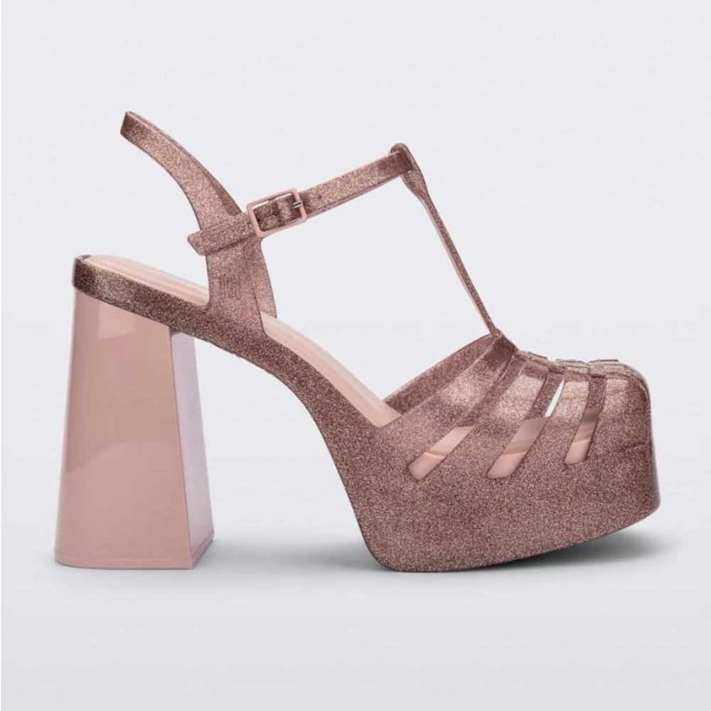 Melissa pink party heel NEW